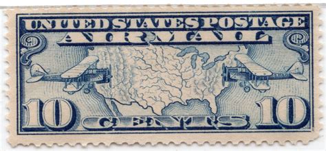 airmail 10 cent stamp